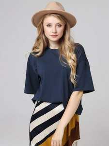 Chemise décontractée pour femmes et filles, style tendance, 100% coton, vente en gros, haute qualité - Product Image 2