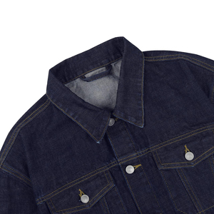 OEM Factory Stylish Coats Custom Heavyweight Thick Casual <b>Jacket</b> for <b>Men</b> <b>Long</b> Sleeve With Pockets Cropped Jean Denim <b>Jackets</b> - Product Image 4