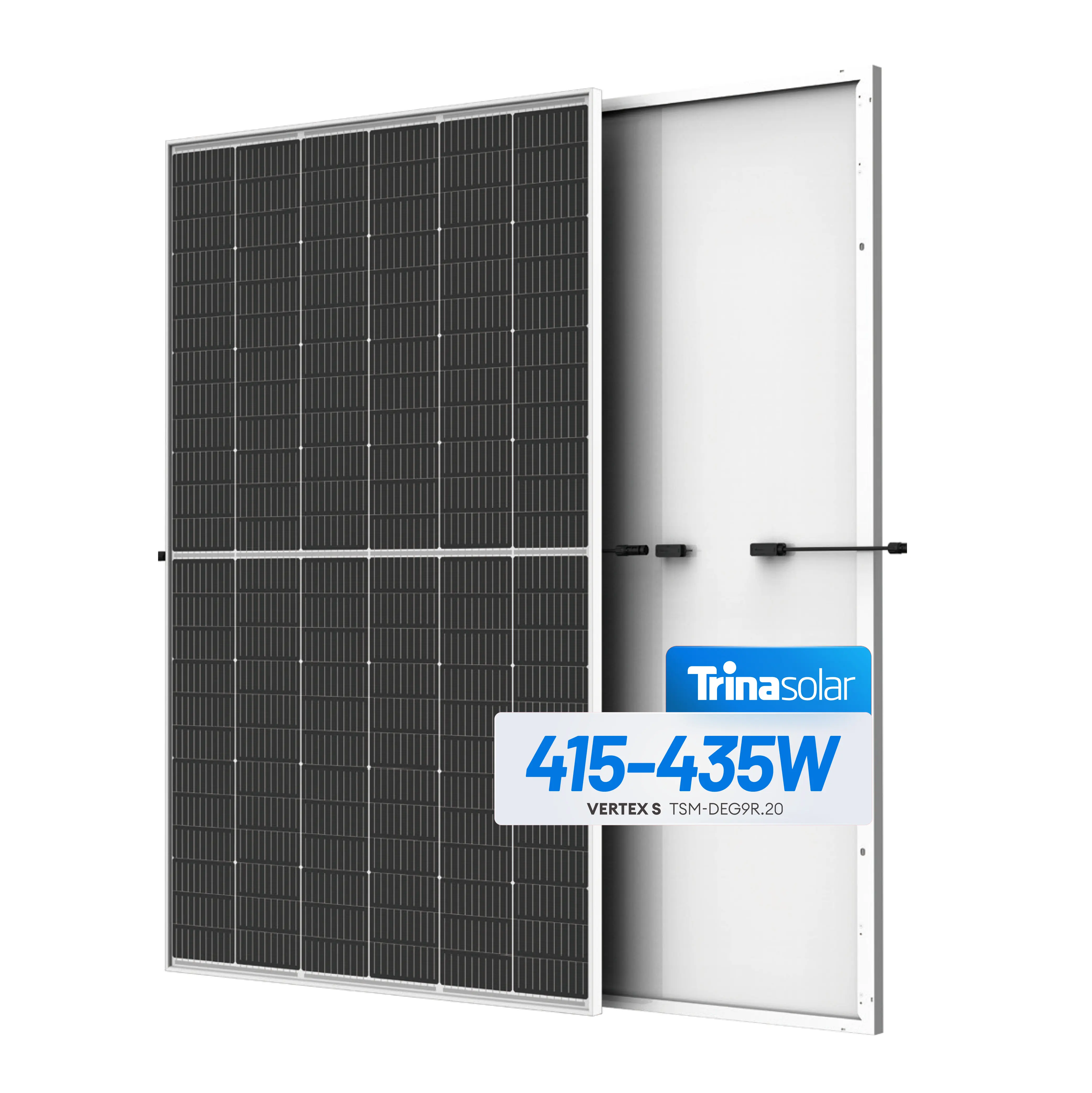 Trina Solar Panel 415W 420W 425W 430W 435W All Black High Efficiency Solar Panels On The House