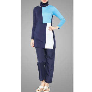 Nuevo Diseño, Ropa Deportiva Musulmana para Mujer, Talla Grande, con Cremallera, Logotipo y Patrones Personalizables de Alta Calidad, Algodón - Product Image 2