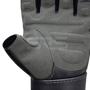 New Fashion Sports Workout Fitness <b>Weight</b> Lifting <b>Gloves</b> Gym <b>Gloves</b> Half Finger Leather Training Workout Fitness <b>Gloves</b> - Product Image 4
