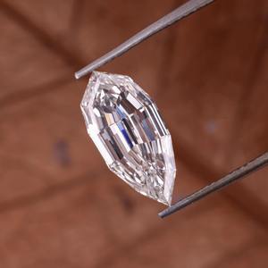 เพชร VVS D ทรงลูกแพร์ เจียระไนแบบสเต็ป ผลิตในห้องปฏิบัติการ พร้อมใบรับรอง IGI รูปทรงแฟนซี แบบโบราณ เพชรเม็ดเดี่ยวสำหรับทำเครื่องประดับ ราคาถูก - Product Image 4