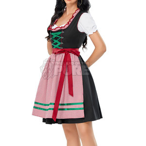 Nouveau style, vert, Allemagne, costume traditionnel bavarois Dirndl, filles, festival de la bière, Oktoberfest, robe Dirndl - Product Image 4
