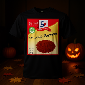 Camiseta con Estampado de Pimentón Ahumado, Disfraz de Especias, Decoración de Halloween, Algodón para Adultos, Impresión por Transferencia de Calor, Uso en Interiores - Product Image 3