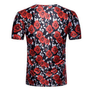 Camiseta con estampado de diseñador, camiseta de talla grande para hombre, venta al por mayor, Camiseta con estampado de sublimación de alta calidad, sublimación baja MOQ - Product Image 5