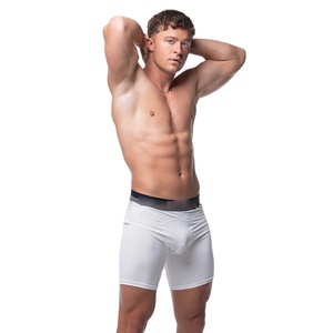 <b>Men</b> Premium <b>Compression</b> <b>Shorts</b> 220 GSM Polyester Spandex Gym Running Workout Performance Training <b>Shorts</b> Breathable Quick - Product Image 5