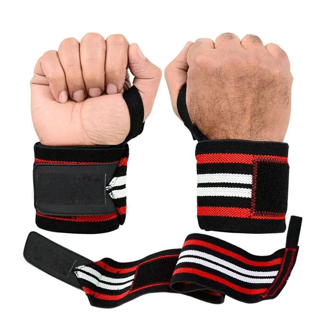 Boxing Muay Hand Wraps for sale Custom made logo Design OEM Service Cotton Polyester Hand Wraps in low price Cotton Polyester