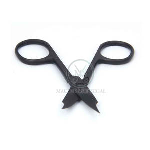 <b>Manicure</b> <b>Scissors</b> Stainless Steel Blade Ergonomic Handle for Comfortable Grip Sharp Straight Blades Multifunctional Nail - Product Image 2