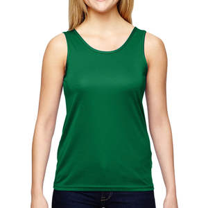 Vente en gros été mode débardeur pour femmes Sexy Lady O cou sans manches avec point de contraste respirant Jersey Style décontracté - Product Image 1