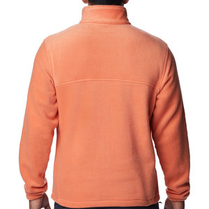 Veste à fermeture éclair avant pour homme Poignets élastiques 100% polyester Style décontracté confortable Veste en polaire respirante pour homme - Product Image 2