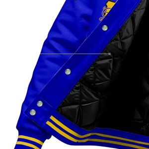 Sigma Gamma Rho 1922 Legacy Letterman Jacket SGRho Greek Varsity Royal Poodle Inspired Pride Apparel - Product Image 4
