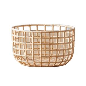 Cesta de fruta de ratán resistente y duradera, cesta de almacenamiento marrón multiusos, superventas, cesta de decoración para el hogar - Product Image 1