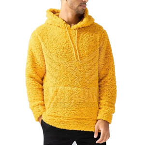 Nueva llegada mejor calidad de los hombres sudaderas con capucha de lana polar Venta en línea Custom Basics sudaderas con capucha de lana polar - Product Image 2