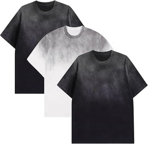 เสื้อยืดโอเวอร์ไซส์ผู้ชาย ผ้าฝ้ายเนื้อหนา ซักแบบวินเทจ สีพื้น เรียบง่าย สไตล์ลำลอง ทรงบ็อกซี่ ยูนิเซ็กส์ เสื้อยืดออกกำลังกาย ทรงหลวม - Product Image 6