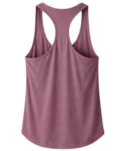 Custom Men <b>Sleeveless</b> Racerback Tank <b>Top</b> Casual Fitness Gym Wear Soft Fabric Mauve Pink Color Custom Manufacturer Wholesale OEM - Product Image 5