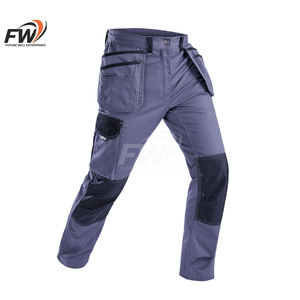 Pantalones de Trabajo Tácticos para Hombre, Servicio OEM, Pantalones de Seguridad con Múltiples Bolsillos, Pantalones de Trabajo de Tela - Product Image 3