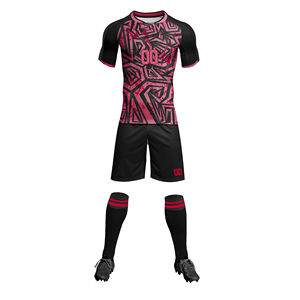 Último diseño, ropa deportiva, camisetas y camisetas, ropa deportiva de fútbol, de poliéster 100% uniforme de fútbol, logotipo de sublimación personalizado, traje de fútbol para Club - Product Image 3