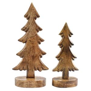 Fabriqué à la main meilleur arbre de Noël en bois festif centre de table saisonnier qui ajoute de la chaleur à votre décor de vacances - Product Image 1
