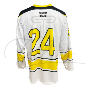 Oferta Especial: Jersey de Hockey sobre Hielo Unisex TELLUS APPAREL de la Mejor Calidad, Servicio OEM, Nombre del Equipo Personalizado, Transpirable, Secado Rápido, 100% - Product Image 6
