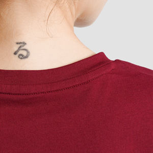 Camisetas de algodón personalizadas ecológicas de verano para mujer, camisetas casuales transpirables de alta calidad, uso diario - Product Image 6