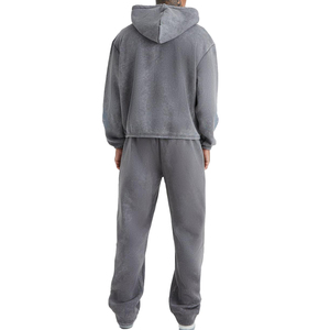 100% coton hommes de haute qualité pour bouffée impression survêtement col à capuche Service OEM méthode d'impression numérique - Product Image 6