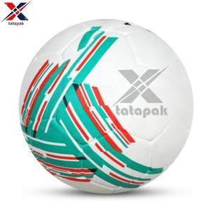 Ballon de football de qualité export, fabriqué en PVC de haute qualité, logo personnalisé, vente en gros, léger, écologique, pour l'extérieur - Product Image 3