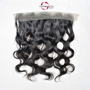 Extensions de cheveux naturels indiens non traités 13*6 Frontal Cuticule Aligned Natural Color pour femmes Perruques en cheveux humains noirs bruts Prix ​​bas - Product Image 3