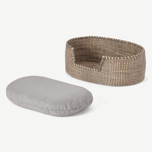 Cesta de cama para mascotas de algas marinas para perros y gatos cachorro natural gatito nido para dormir camas para mascotas más vendidas - Product Image 2