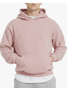Sweat à capuche pour homme coupe ajustée, logo personnalisé, uni, teinture unie, molleton de coton de haute qualité, pull-over, vente en gros, fabricant du Bangladesh - Product Image 5