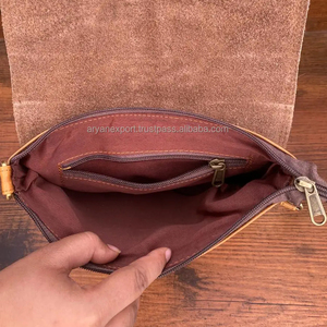 Nuevos bolsos de hombro de cuero de piel con estampado de animales de estilo occidental, bolsos laterales de cuero de piel auténtica de alta calidad - Product Image 6