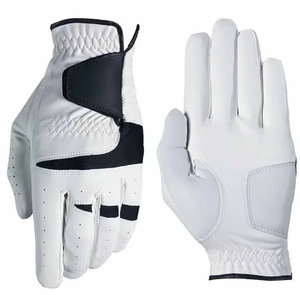 Guantes de golf de cuero Cabretta Premium más vendidos logotipo personalizado Guantes de golf de calidad con estilo - Product Image 4