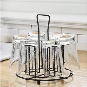 Elegante y duradero soporte de vidrio de metal de hierro forjado con acabado de primera calidad para la decoración del hogar y la configuración de exhibición interior de lujo - Product Image 2