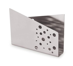 ที่ใส่ผ้าเช็ดปากสแตนเลส ดีไซน์โค้งทันสมัย จับแน่น ขนาดกะทัดรัด ที่วางของบนโต๊ะที่หรูหราสำหรับบาร์และร้านกาแฟ - Product Image 4