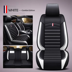 Accesorios para Automóviles 2022, Juego Completo Universal de Fundas de Asiento de Cuero 9D - Product Image 2