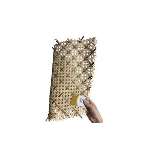 Rollo de correas de caña de ratán de malla abierta pretejida, artesanías de madera hechas a mano, mimbre de ratán, muebles para el hogar, comedor, uso en la sala de estar - Product Image 6