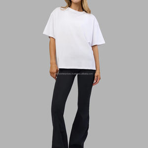 T-shirts sportifs amples pour femmes 100% coton écologiques à séchage rapide respirants anti-froissement Meilleurs prix de gros - Product Image 4