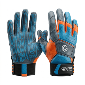 Gants de football américain à prix d'usine, logo personnalisé, couleur personnalisée, gants d'entraînement pour receveurs, OEM - Product Image 6