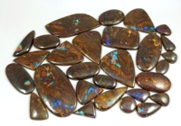 Opale Boulder naturelle en forme de mélange de pierres précieuses Cabochon d'opale Boulder pierre précieuse en vrac pour la fabrication de bijoux cadeau d'approvisionnement pour elle
