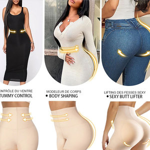 Panty acolchado de cintura alta, pantalones <span class=keywords><strong>ajustados</strong></span> <span class=keywords><strong>para</strong></span> el vientre con almohadilla de encaje, esponja <span class=keywords><strong>para</strong></span> glúteos, glúteos regordetes, pantalones <span class=keywords><strong>para</strong></span> la barriga - Product Image 2