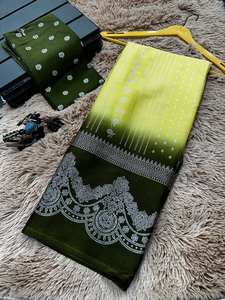 Pishwas sur mesure Saree fabriqué à la main motif complexe multi chatoyant blanc pour les fêtes de mariage traditionnel indien pakistanais - Product Image 3