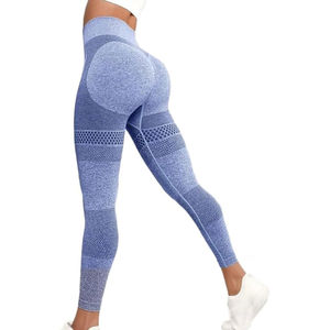 Leggings de yoga fitness pour femmes à la mode nouvelle conception de couleur unie pour la saison d'automne vêtements de sport pour les femmes de grande taille - Product Image 3
