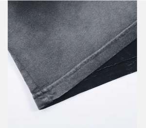 Boxy Fit Sun Faded camisetas de alta calidad 260Gsm algodón pesado camiseta gráfica desgastada Dtg personalizado negro ácido lavado camiseta - Product Image 3