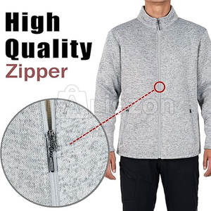 2025 veste polaire de qualité supérieure pour hommes tenue décontracté surdimensionné hommes veste polaire pour la vente en ligne - Product Image 4