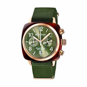 Reloj Analógico de Hombre Briston con Esfera Cuadrada, Resistente al Agua y a la Intemperie, con Correa de Cuero y Acero Inoxidable Citizen de 36mm y 5mm, Empaquetado - Product Image 1