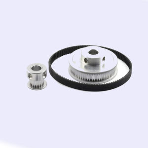 Poulie de distribution en acier et aluminium de type standard personnalisé et courroie de distribution en PU pour moteurs automobiles au prix du marché - Product Image 1