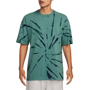 Camiseta de Hombre, Talla Personalizada, con Logotipo, Transpirable, Ecológica, de Algodón y Fibra de Bambú, Resistente a las Arrugas, de Secado Rápido, Talla Grande, Verde - Product Image 1