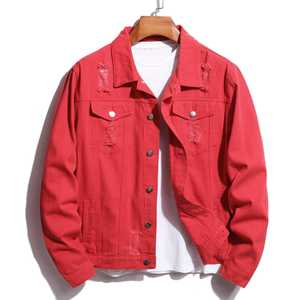 Chaqueta vaquera para hombre hecha con materiales duraderos que ofrecen comodidad, flexibilidad y tendencia urbana. - Product Image 6