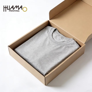 Custom Printed Kraft Cardboard Mailer <b>Box</b>, Heavy Duty Garment Shipping <b>Box</b> for Dress, Jacket, Hoodie Packaging <b>Hat</b> Packaging <b>box</b> - Product Image 1