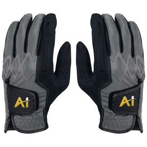 Guantes de golf personalizados bordar logotipo OEM hombres clima mejor calidad guantes de golf duraderos guantes de piel de oveja - Product Image 4