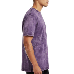 Camisetas de Hombre con Lavado Ácido al Mejor Precio al por Mayor, Estilo Casual, Corte Ajustado, de la Mejor Calidad - Product Image 3